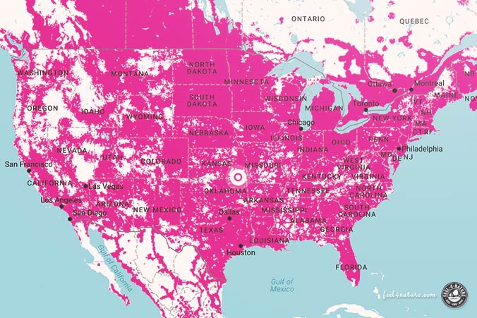 T-Mobile USA Netzabdeckung 