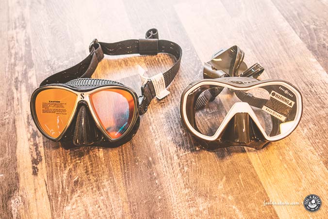 SCUBAPRO Frameless MASK Einglas Tauchmaske Schnorchelmaske Taucherbrille