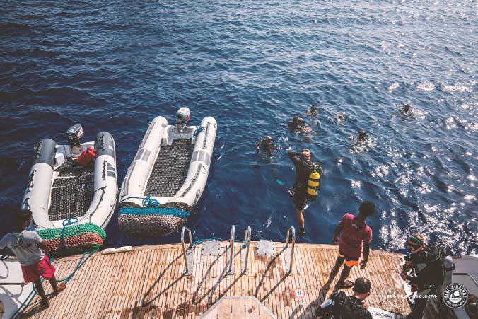 Safariboot Ägypten Tauchdeck