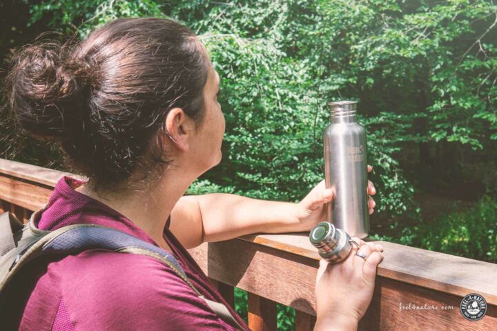 Klean Kanteen Wasserflasche zum Wandern im Test