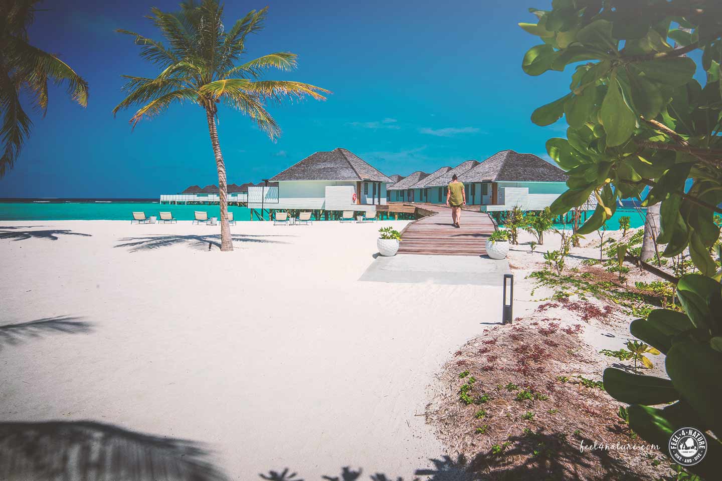 Nova Maldives Malediven Urlaub in der Jacuzzi Water Villa