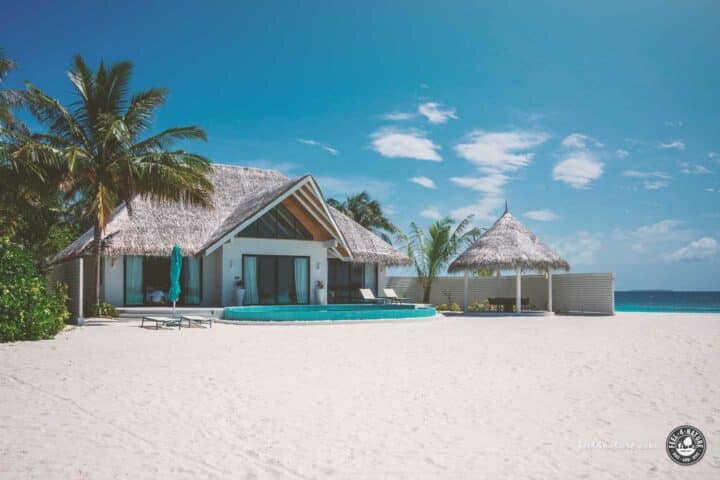 Nova Malediven Luxus Beach Villa Pool